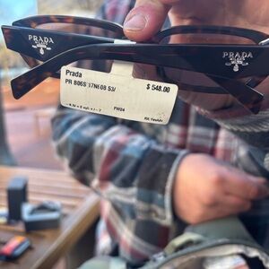 Prada Brown Designer Sunglasses